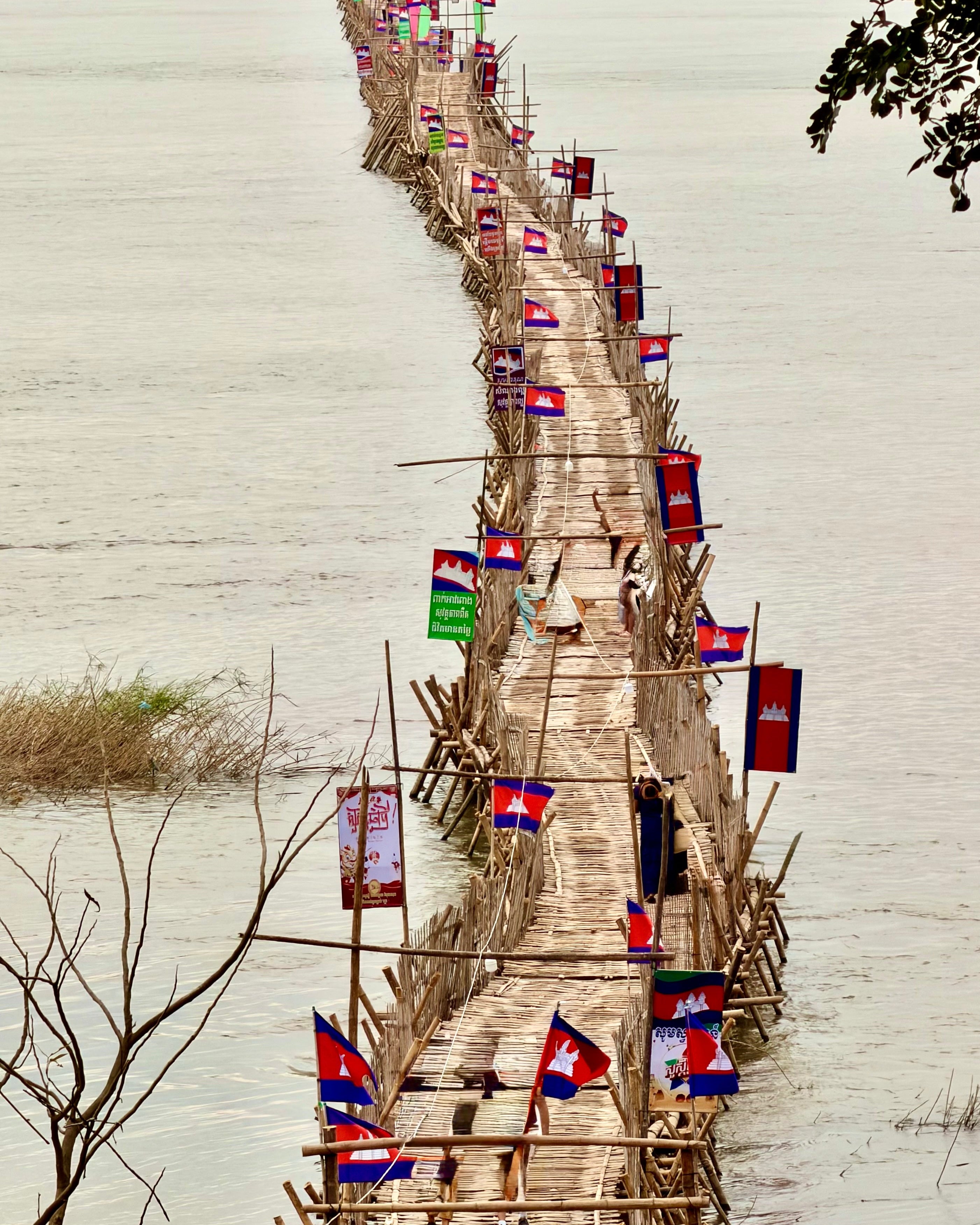 Bridge on Waterway – Premium Matte Landscape Poster